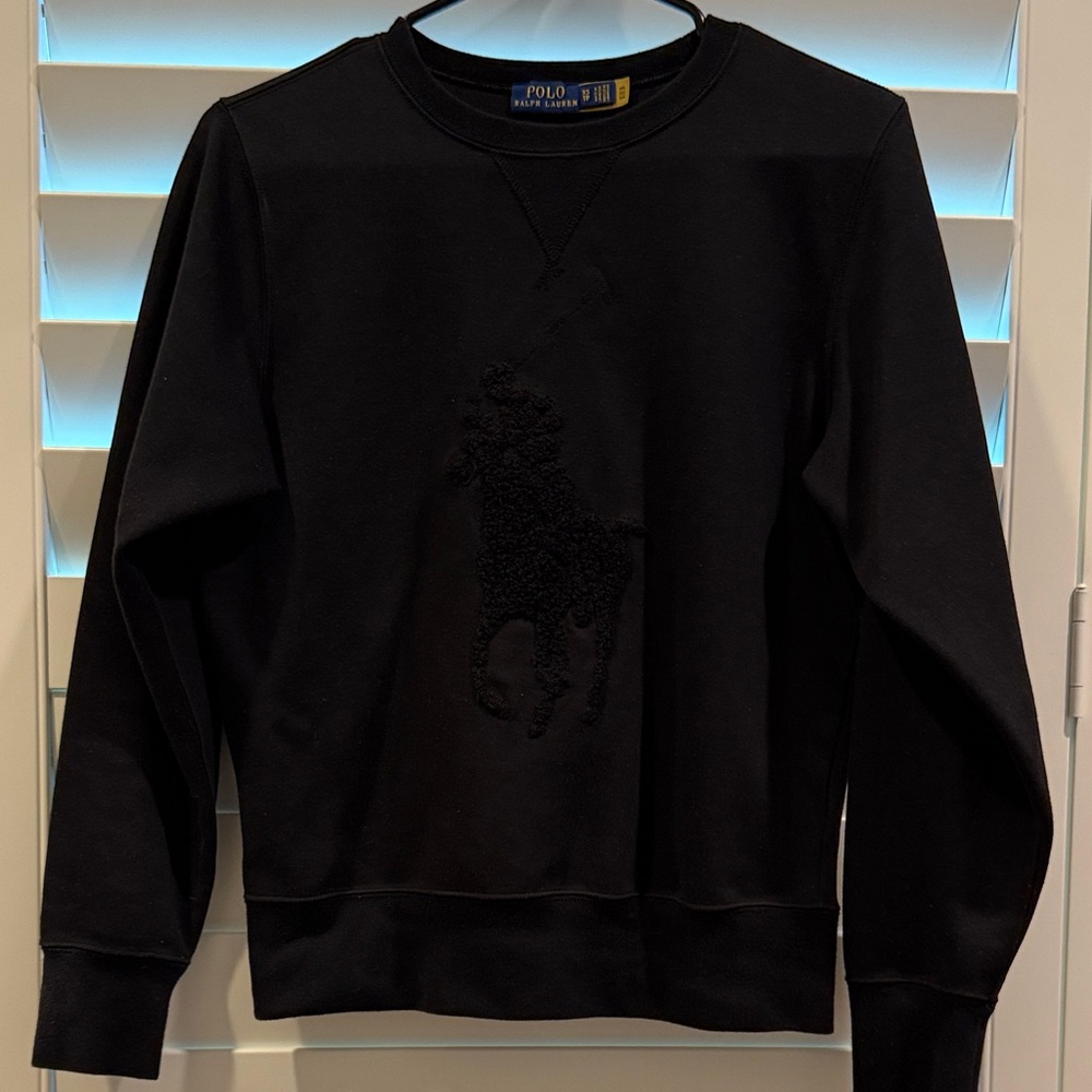 Polo by Ralph Lauren Black Sweatshirt with Logo